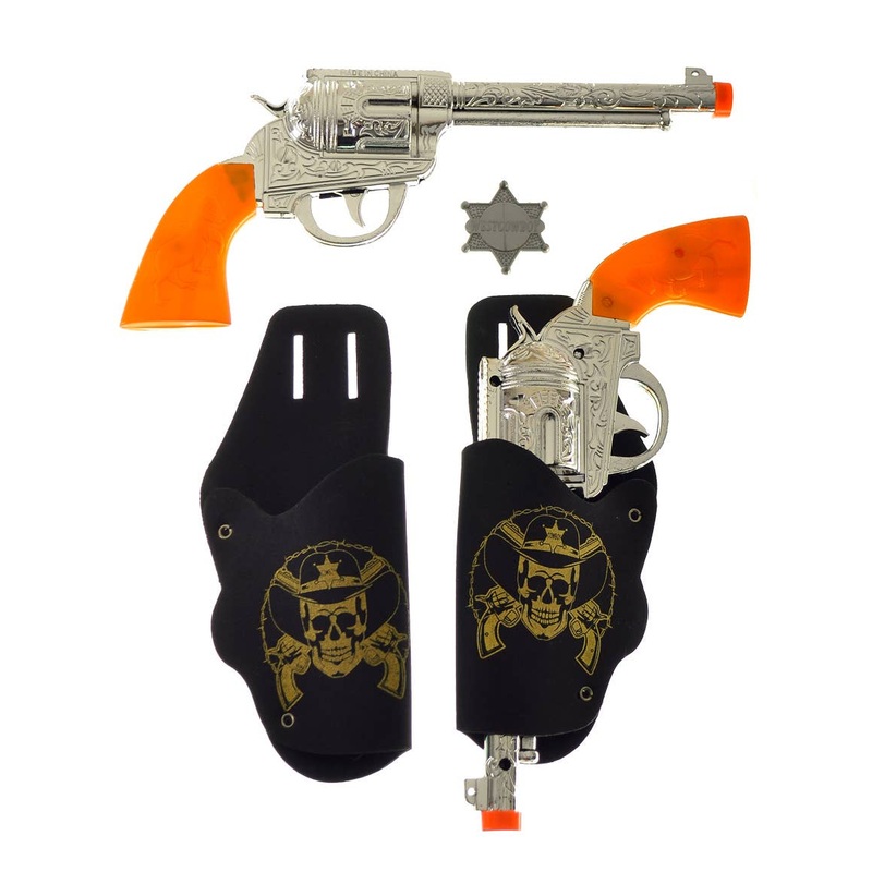 Western Cowboy Gun and Holster Accessory Set