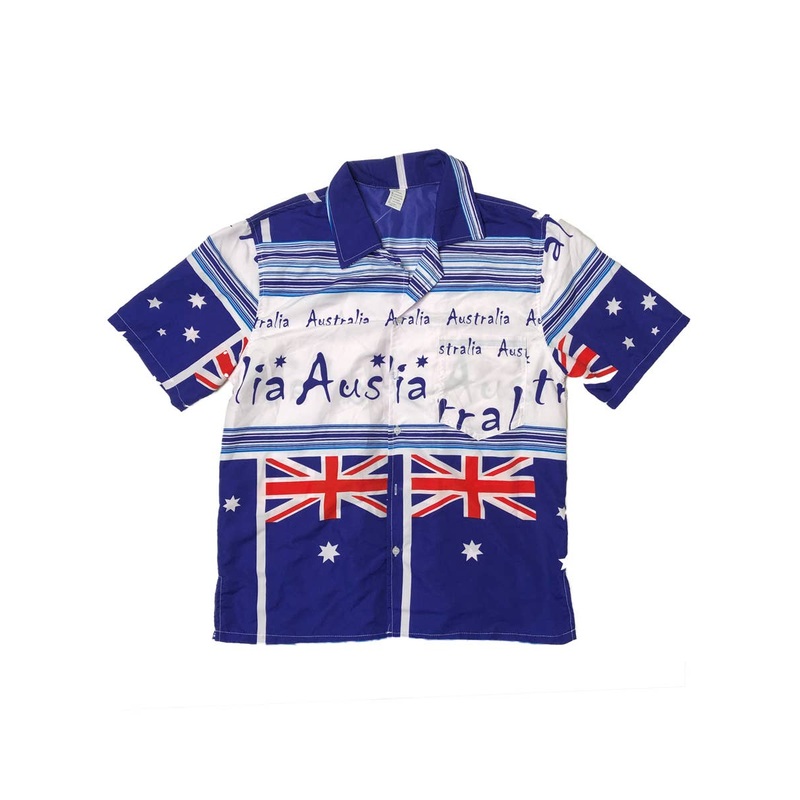 Australia Day Mens Costume Shirt - Size Medium