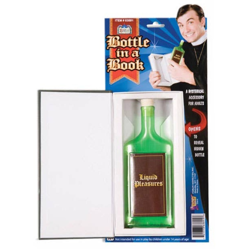 Bottle in a Book Priest's Costume Accessory