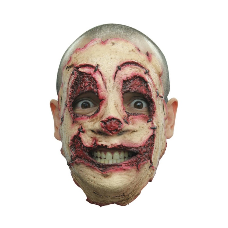 Deluxe Latex Serial Killer Clown Halloween Mask