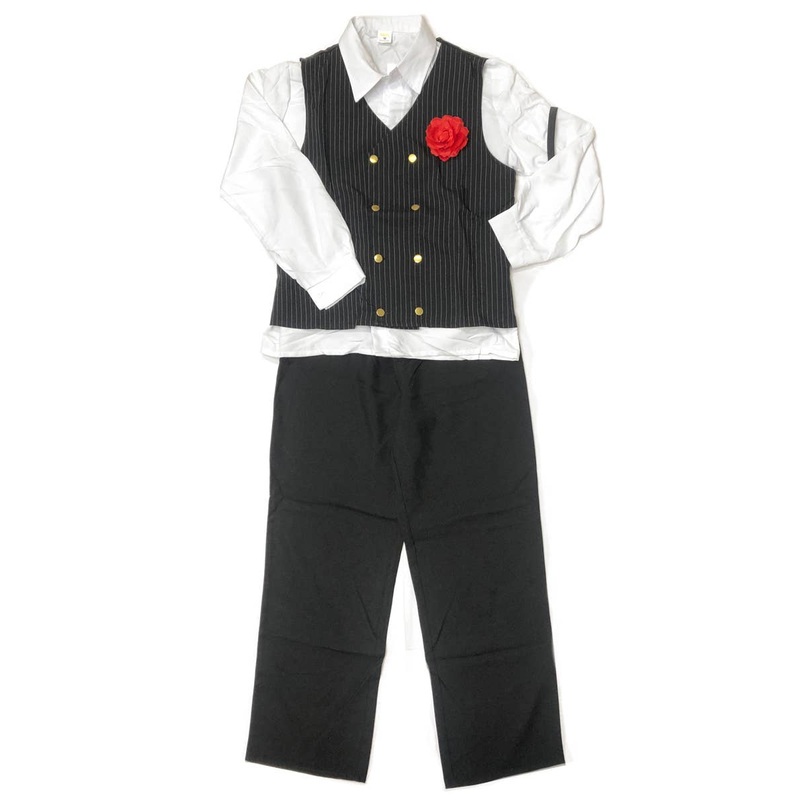 Deluxe Mens Gangster 1920s Costume - Size Medium