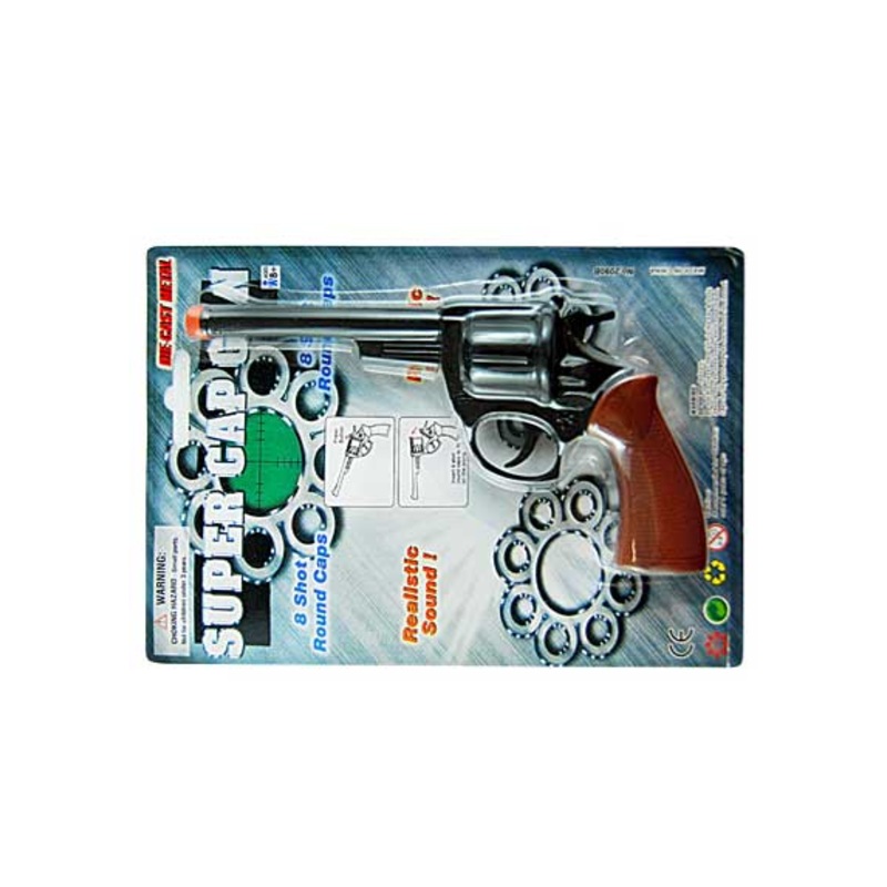 Die Cast Metal Cowboy Costume Gun