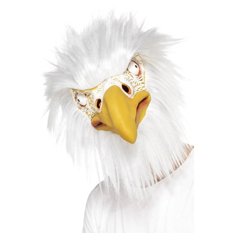 Eagle Adults Overhead Latex Bird Costume Mask