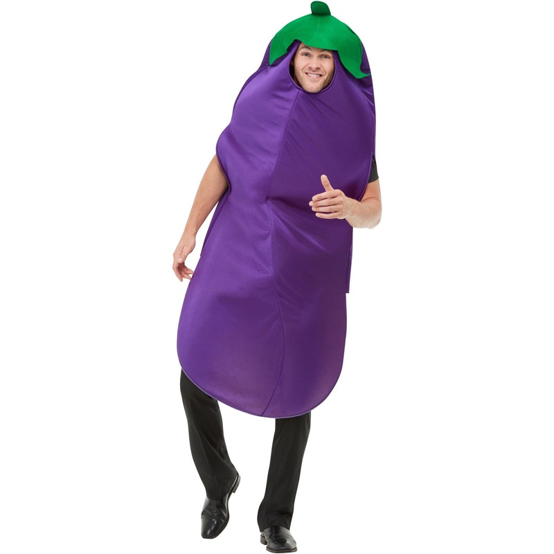 Eggplant Novelty Mens Purple Vegetable Costume
