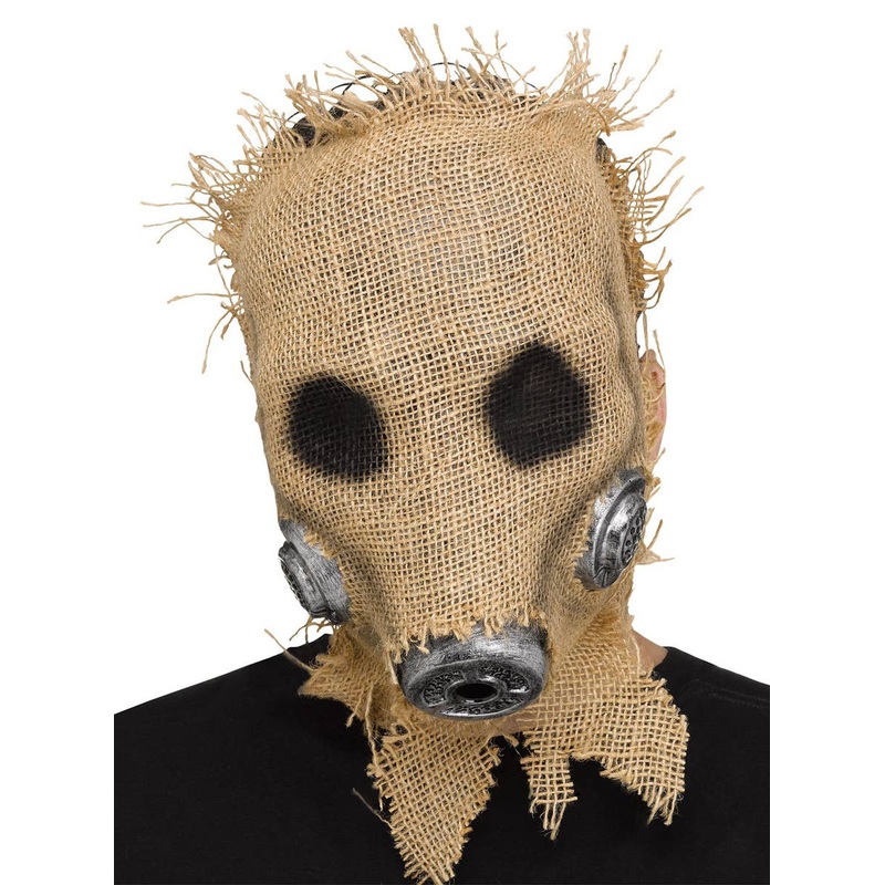 Hessian Gas Mask Halloween Costume Accessory