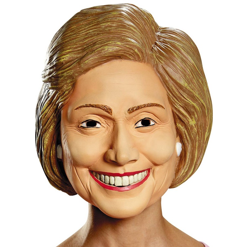 Hillary Clinton Adults Deluxe Latex Costume Mask