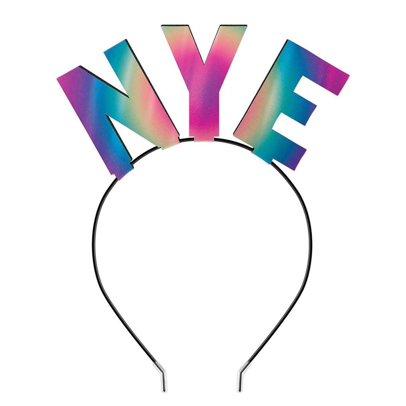 Reflective Rainbow NYE Party Headband