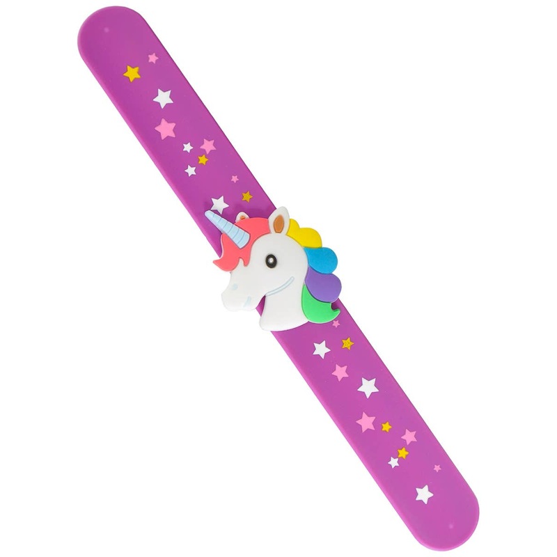 Starry Purple Unicorn Snap Band Costume Bracelet