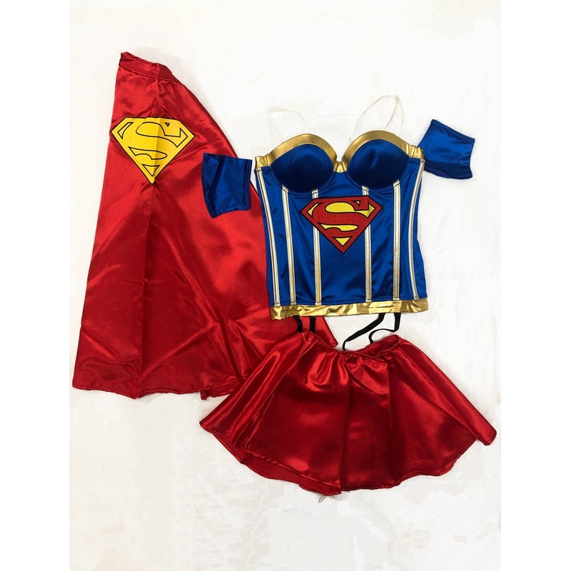 Supergirl Womens Sexy Superhero Costume - Size XS