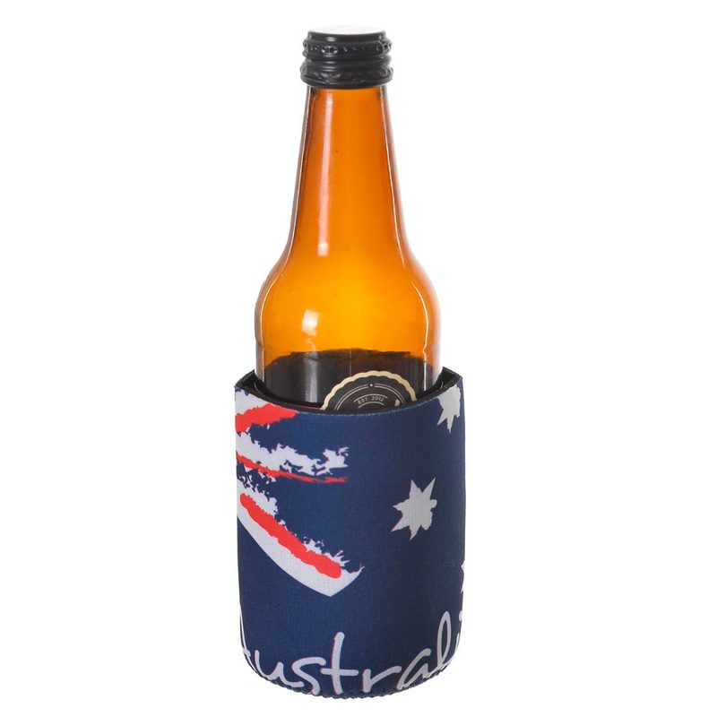 Australian Flag Adults Blue Stubbie Holder