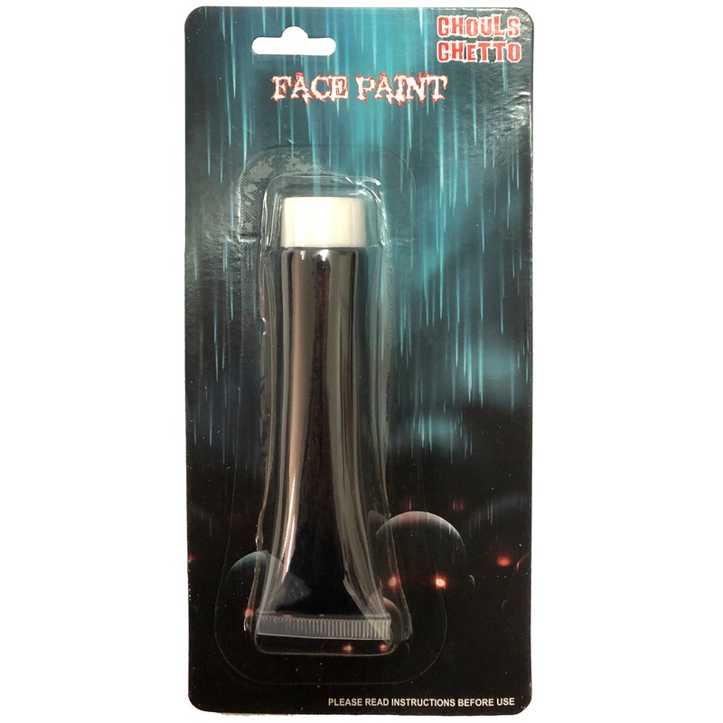 Face and Body Paint Black Costume Makeup Tube