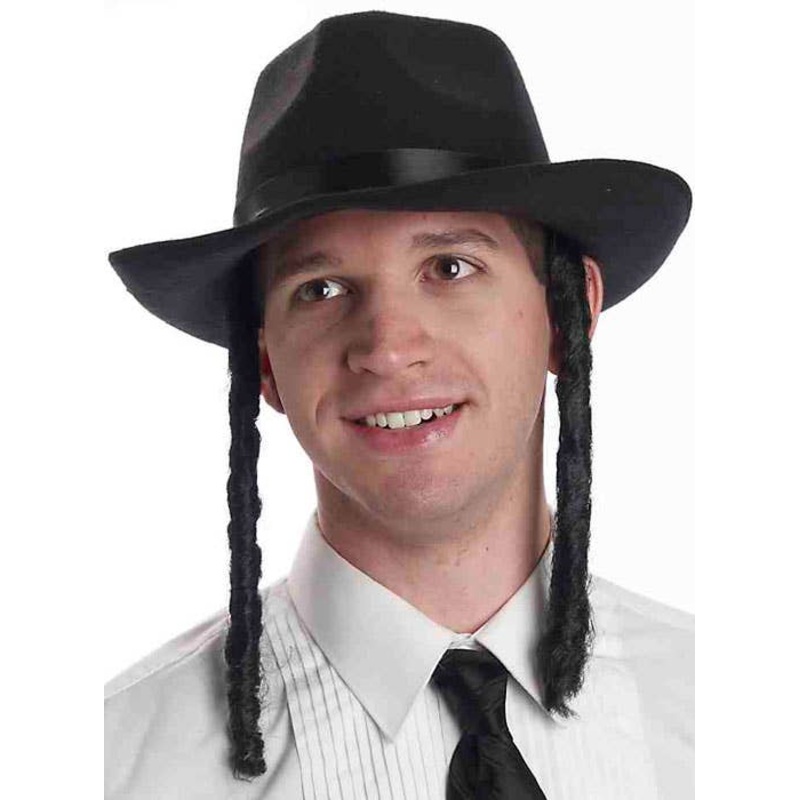 Jewish Religious Costume Rabbi Hat