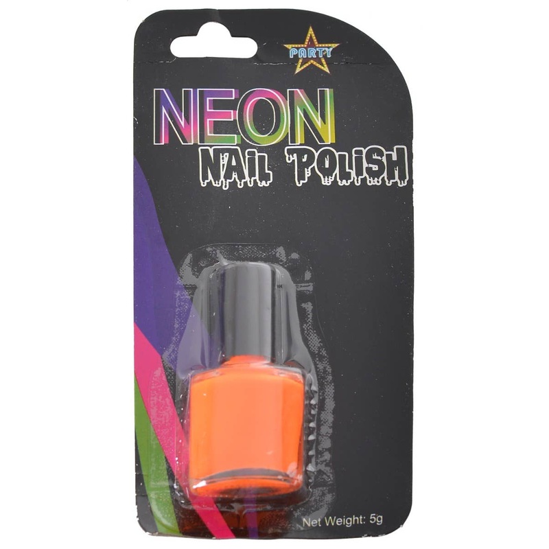Party Neon Orange Nail Polish