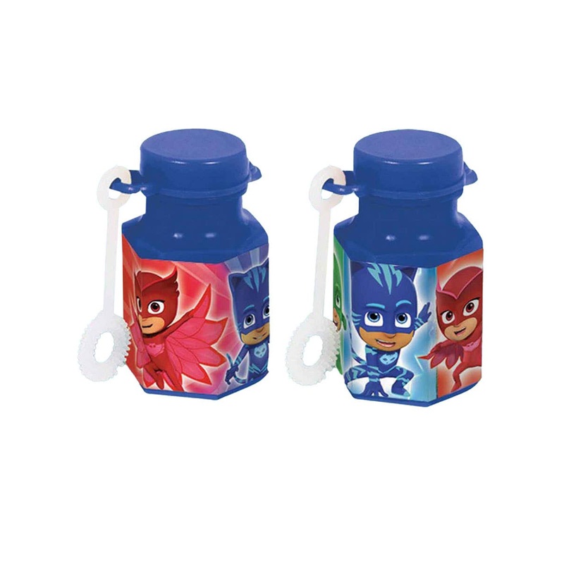 PJ Masks 12 Pack Mini Bubbles Party Favours