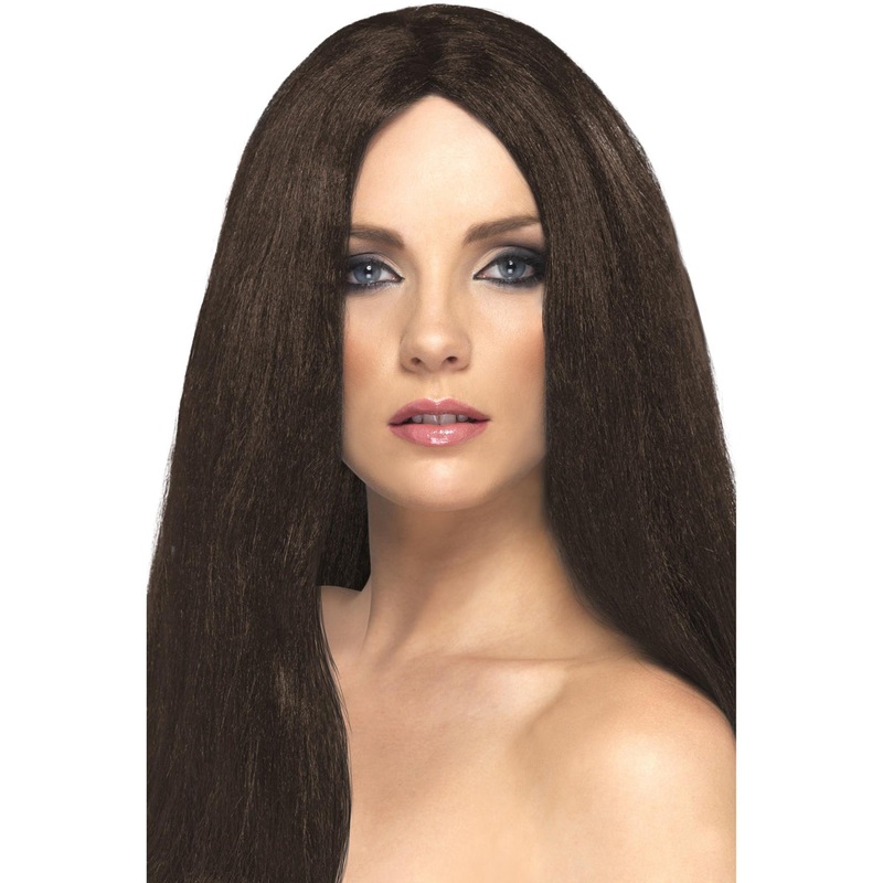 Star Style Womens Basic Brown Costume Wig