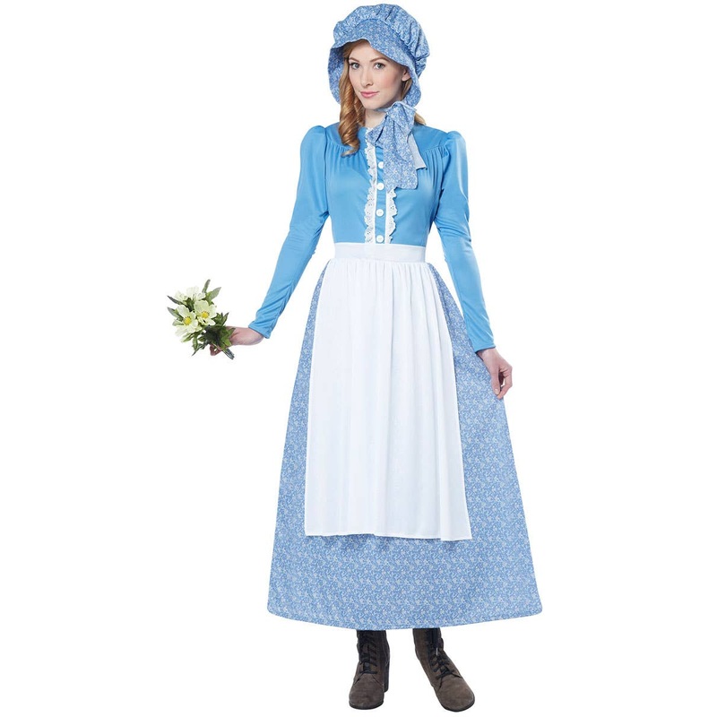 American Pioneer Womens Olden Days Costume
