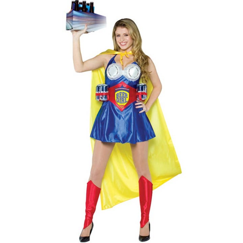 Beer Girl Womens Superhero Costume