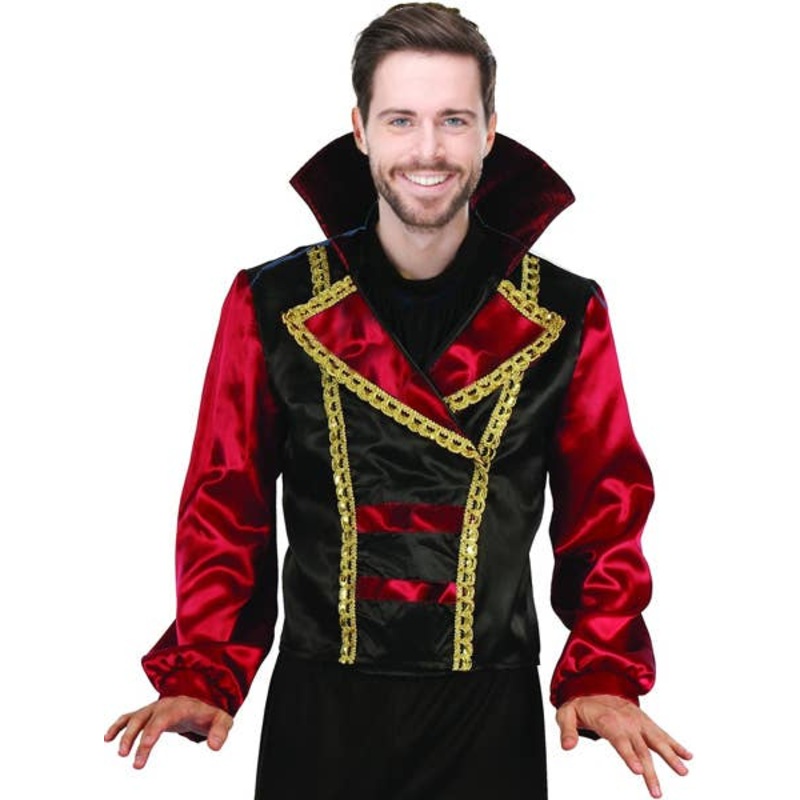 Circus Ringmaster Mens Deluxe Costume Jacket