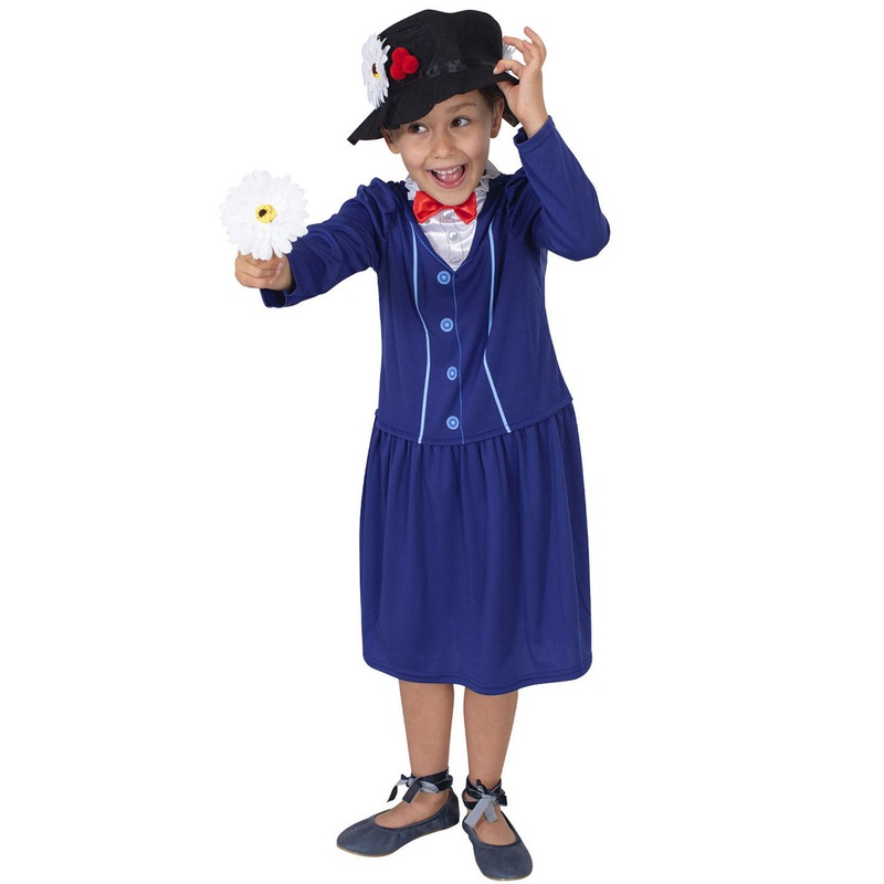 Classic Mary Poppins Girls Character Costume