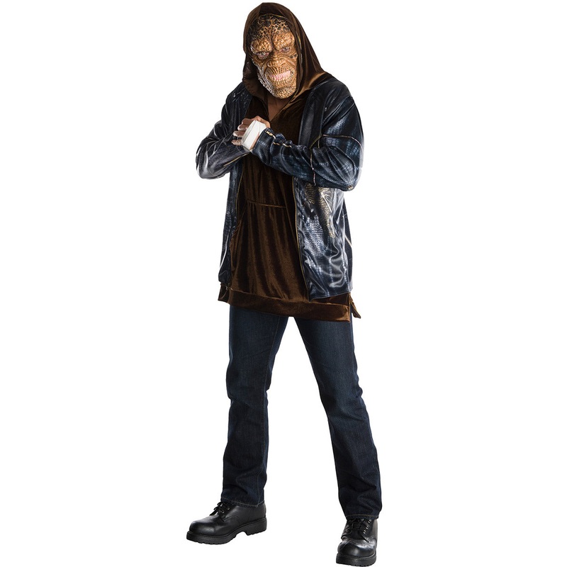 DC Comics Super Villain Mens Killer Croc Deluxe Costume