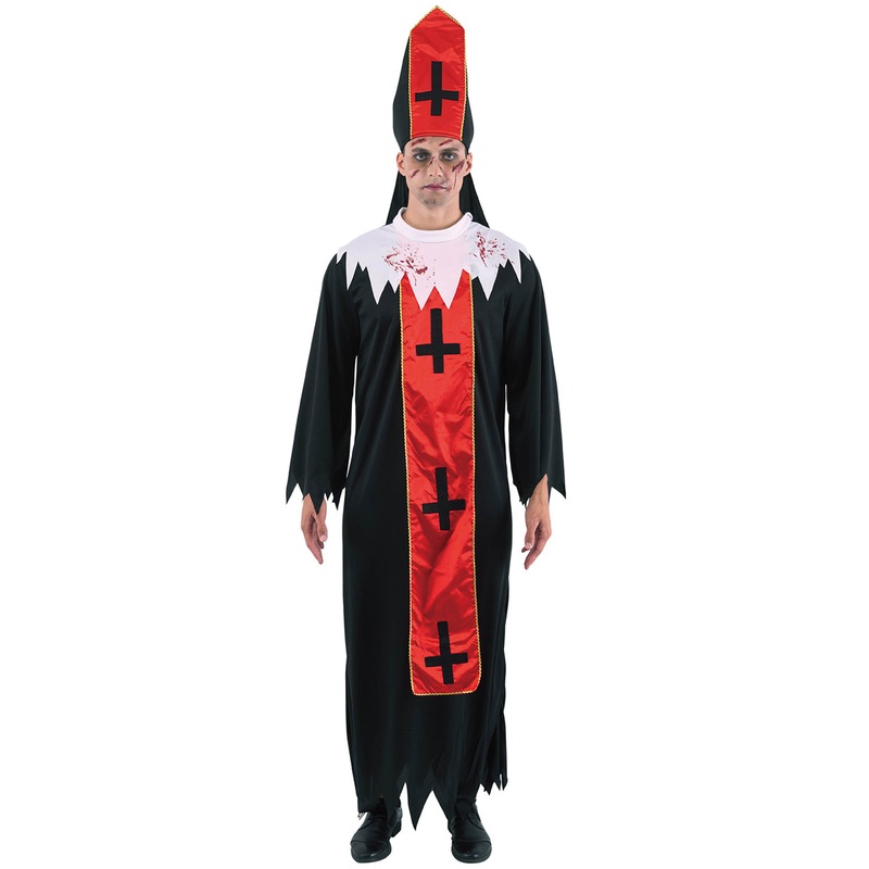 Evil Pastor Mens Halloween Costume