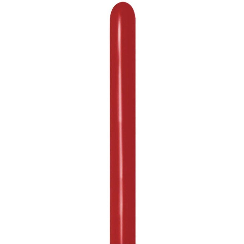 Fashion Red Single 260S Latex Modelling Balloon