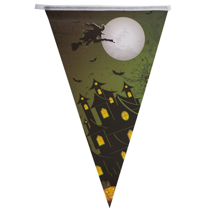 Flying Witch Hanging Halloween Bunting Decoration