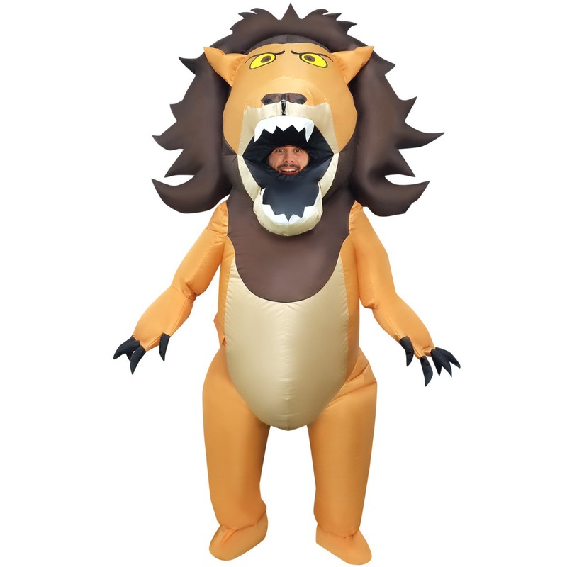 Giant Adults Inflatable Big Mouth Lion Costume