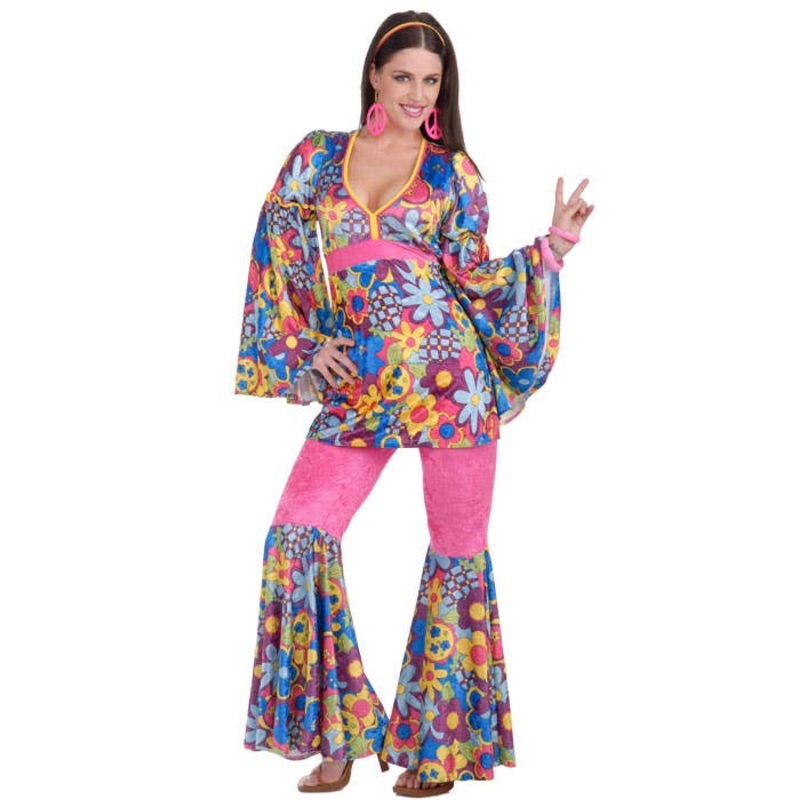 Hip Flower Child Womens 70s Costume
