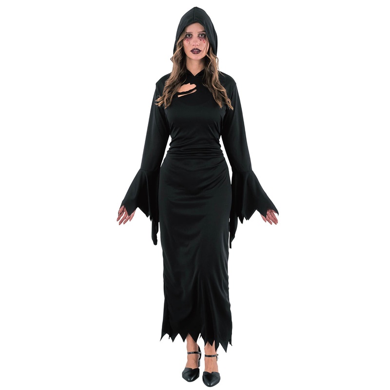 Immortal Mistress Womens Black Halloween Costume
