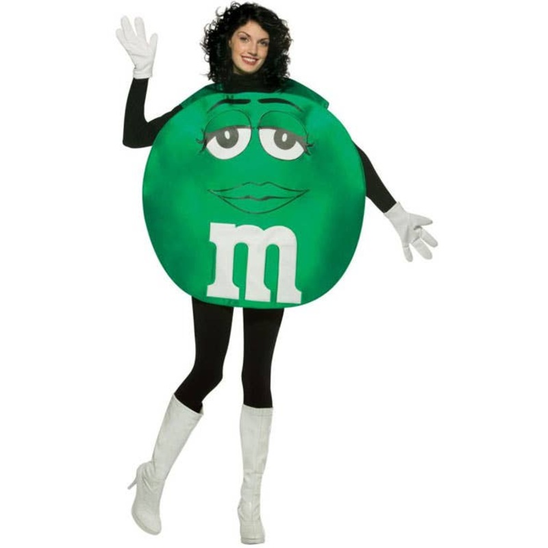 M&M's Adults Green Character Costume