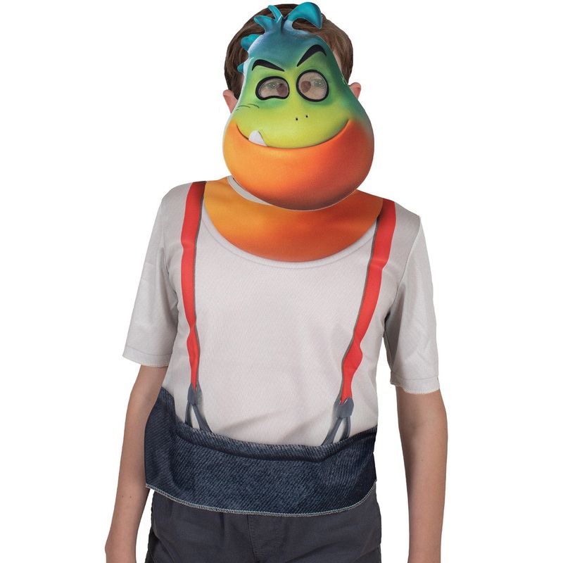 Mr Piranha Boys Bad Guys Costume Shirt And Mask Set