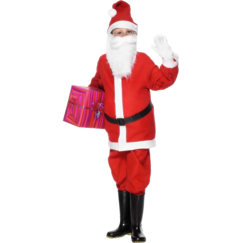 Santa Claus Boys Festive Christmas Costume