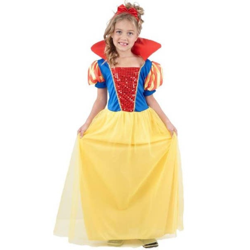 Snow White Girls Fairytale Dress Up Costume