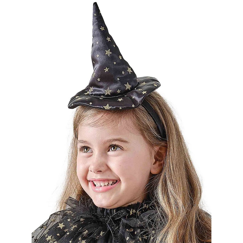 Star Witch Girls Deluxe Mini Hat on Headband