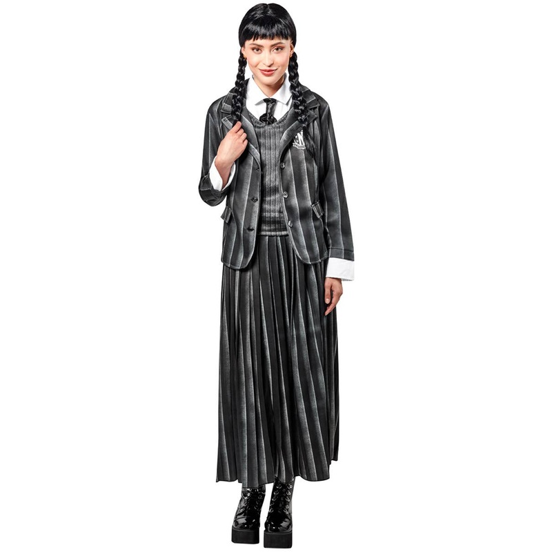 Wednesday Addams Womens Nevermore Academy Uniform Costume