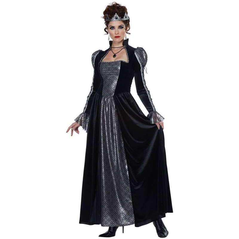 Dark Majesty Womens Evil Queen Halloween Costume