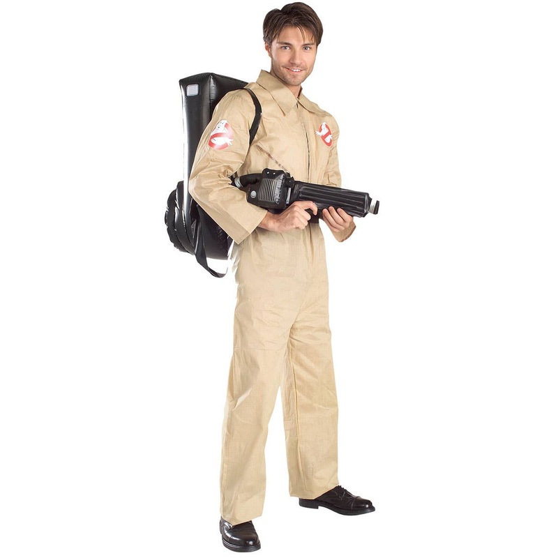 Deluxe Mens Ghostbusters Movie Fancy Dress Costume