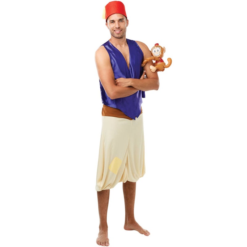 Disney Aladdin Mens Fancy Dress Costume