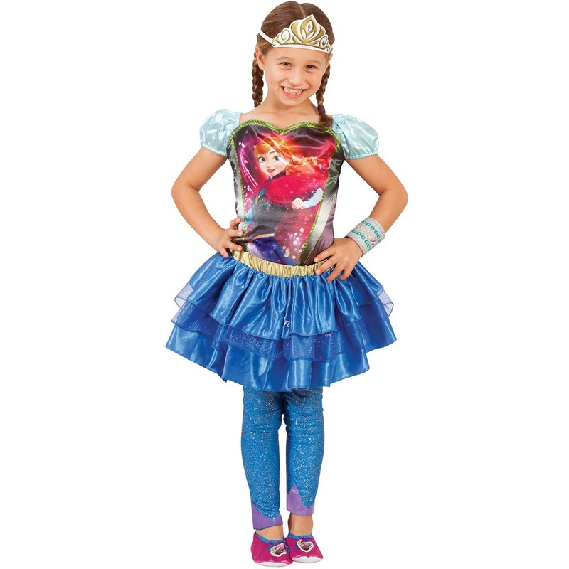 Disney Frozen Anna Girls Costume Top
