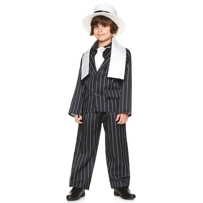 Gangster Boss Boys 1920s Costume