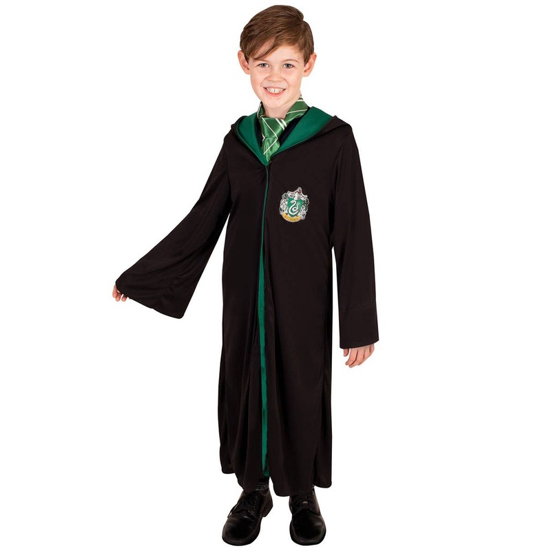 Harry Potter Slytherin House Boys Book Week Costume Robe