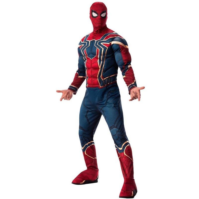 Iron Spider Avengers Endgame Mens Deluxe Spiderman Costume