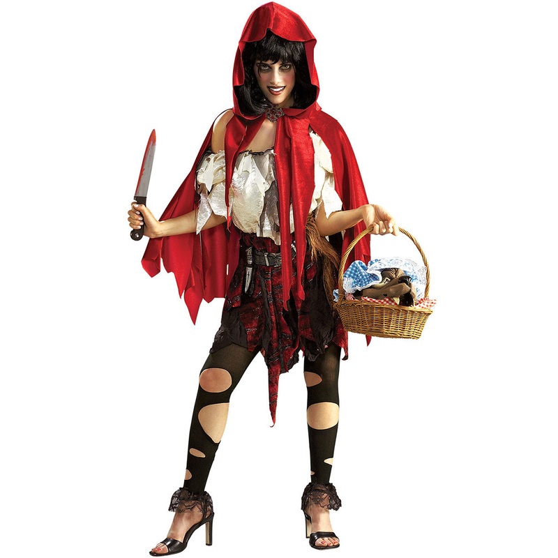 Lil Dead Riding Hood Womens Fairytale Halloween Costume