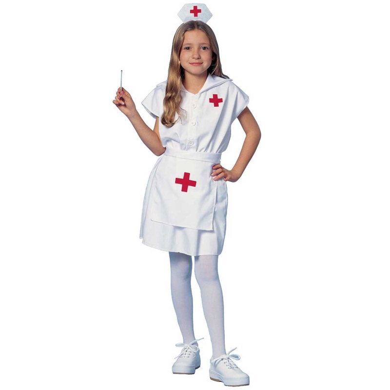 Lil' Nurse Girls Fancy Dress Costume