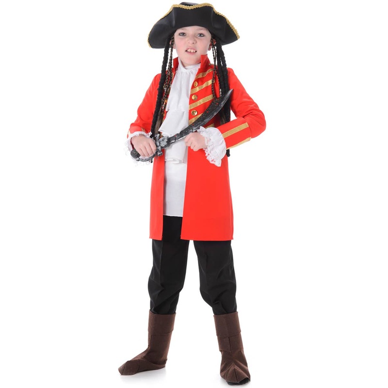 Pirate Captain Boys Buccaneer Costume