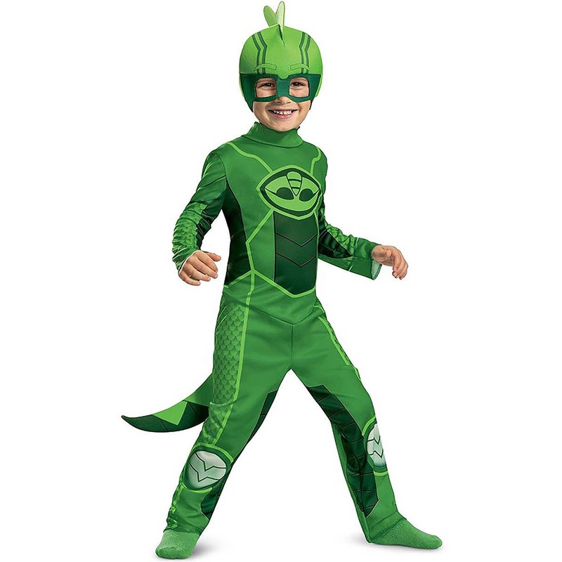 PJ Masks Boys Green Gekko Megasuit Costume