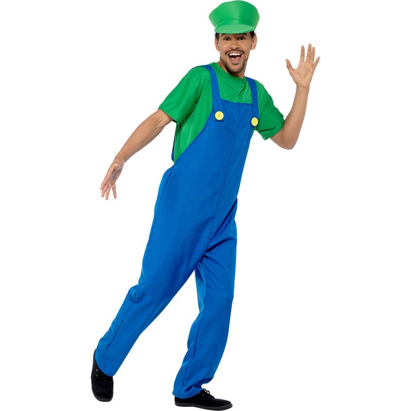 Plumber Guy Mens Fancy Dress Costume