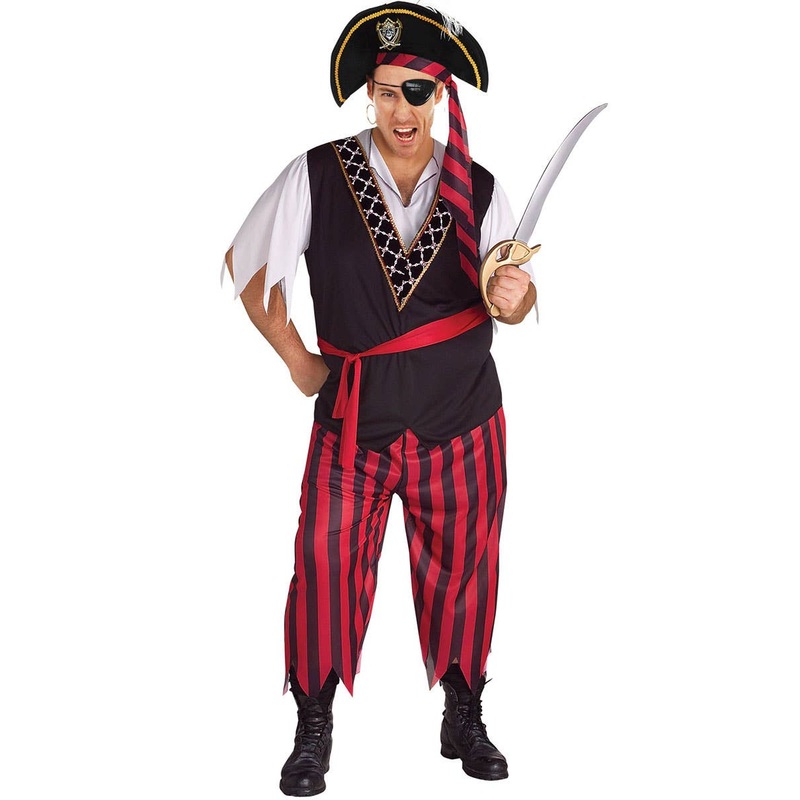 Plundering Pirate Mens Dress Up Costume