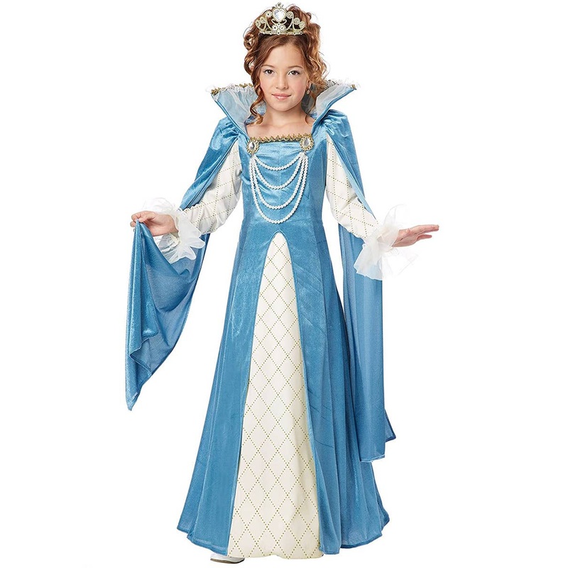 Renaissance Queen Girls Costume